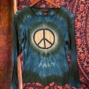 long sleeve tie dye